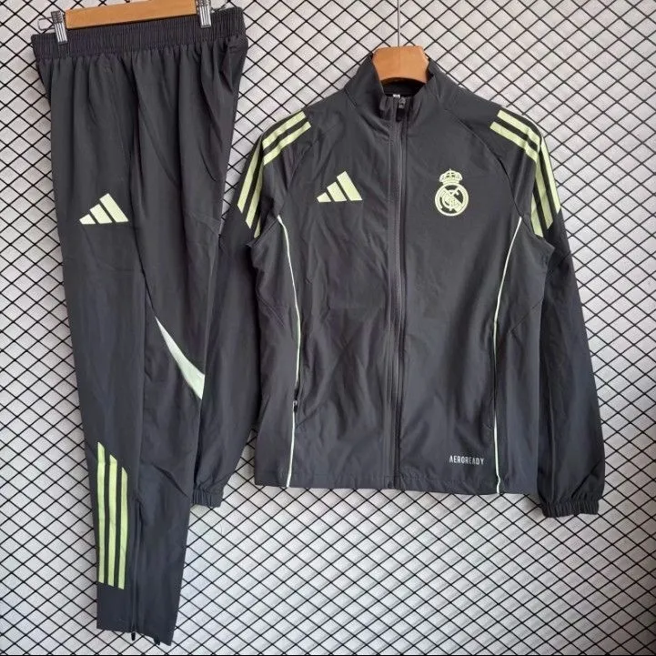 25/26 Real Madrid Windbreaker Jackets With Pants