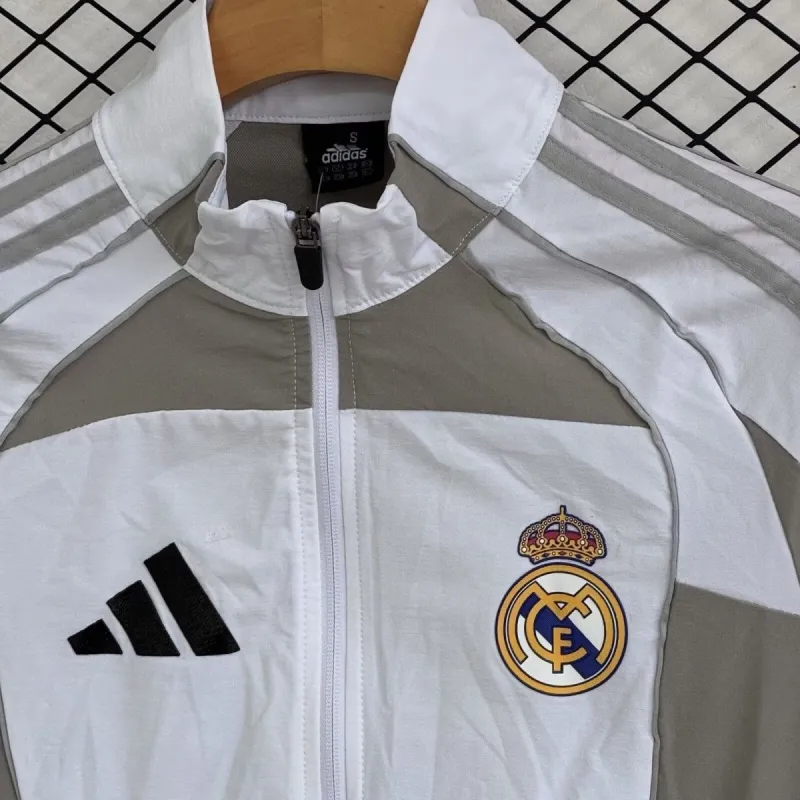 25/26 Real Madrid Windbreaker Jackets With Pants