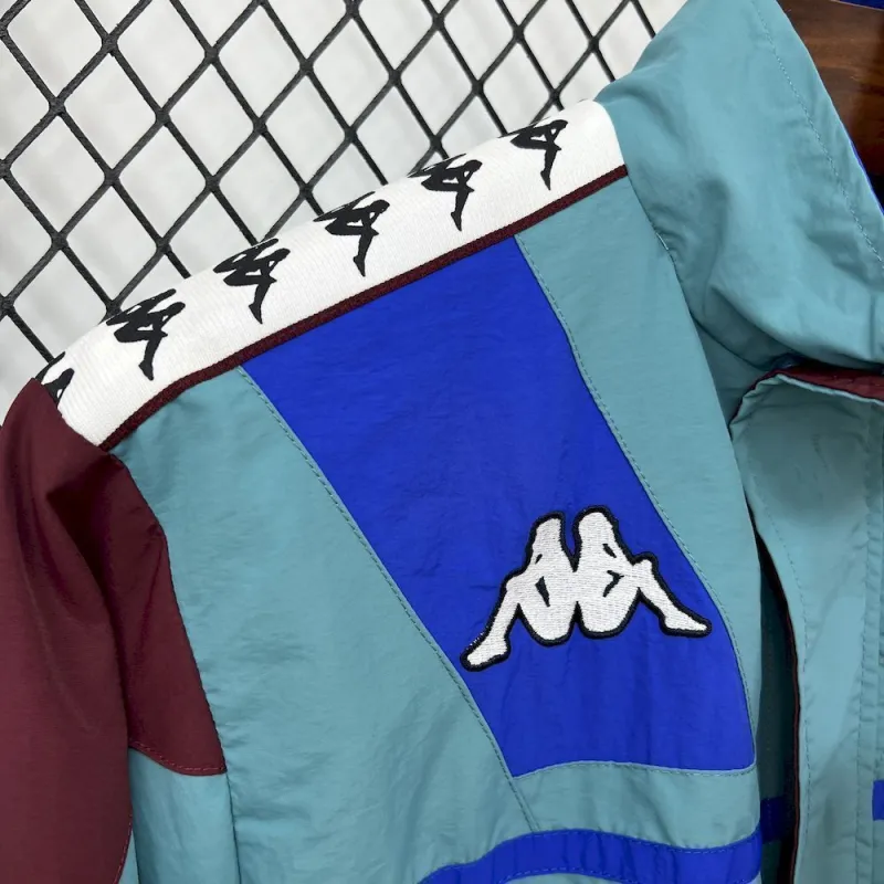 25/26 Real Madrid x Kappa OG Style Green Windbreaker Jackets