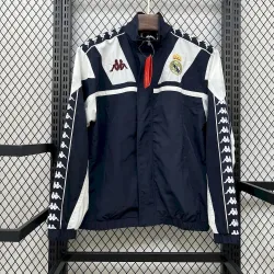 25/26 Real Madrid x Kappa OG Style Navy Windbreaker Jackets - product photo US39.99 - 25/26 Real Madrid x Kappa OG Style Navy Windbreaker Jackets