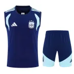 Argentina 2026 World Cup Sleeveless Training Kit Blue