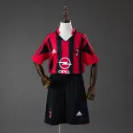 Maglia kit bambino AC Milan 04/05 Home Retro AC Milan 04/05 Home Retro Kids Kit Jersey