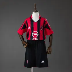 AC Milan 04/05 Home Retro Kids Kit Jersey - product photo US20.98 - AC Milan 04/05 Home Retro Kids Kit Jersey