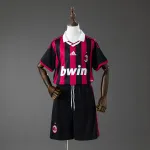 AC Milan 09/10 Home Retro Kids Kit Jersey
