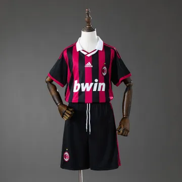 AC Milan 09/10 Home Retro Kids Kit Jersey