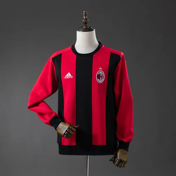 AC Milan 25/26 soccer long sleeve hoodie - A-Grade Quality Detail View
