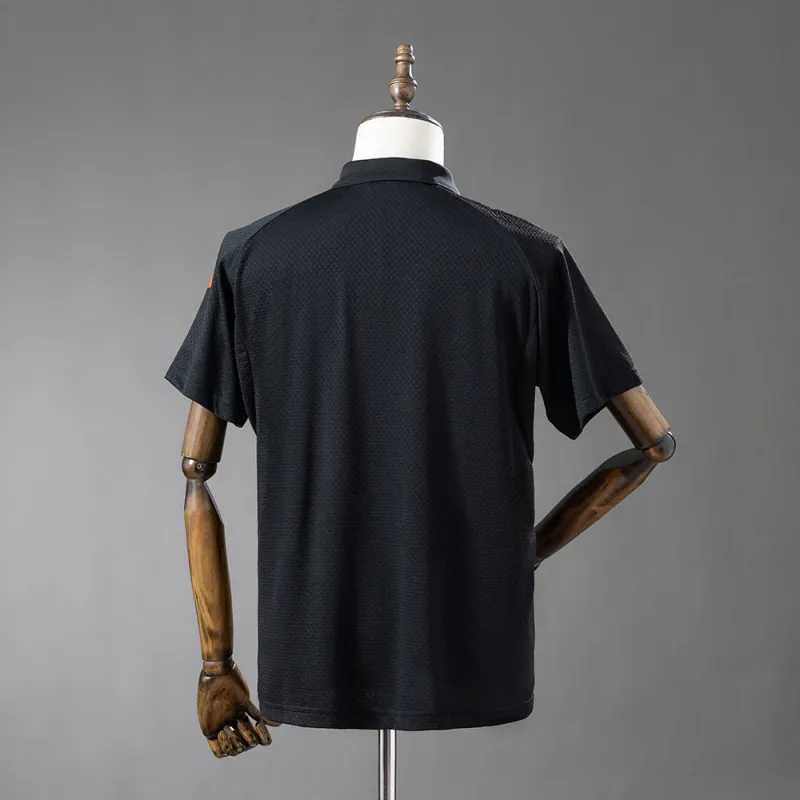 Ajax 2025/26 POLO Shirt Zwart