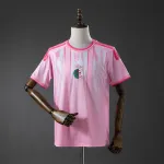 Camisola de futebol da Argélia cor-de-rosa