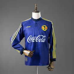 Club America 1997/98 Away Long Sleeve Retro Jersey - product photo US21.99 - Club America 1997/98 Away Long Sleeve Retro Jersey