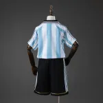 Argentina 1998 Home Retro Kids Kit Jersey
