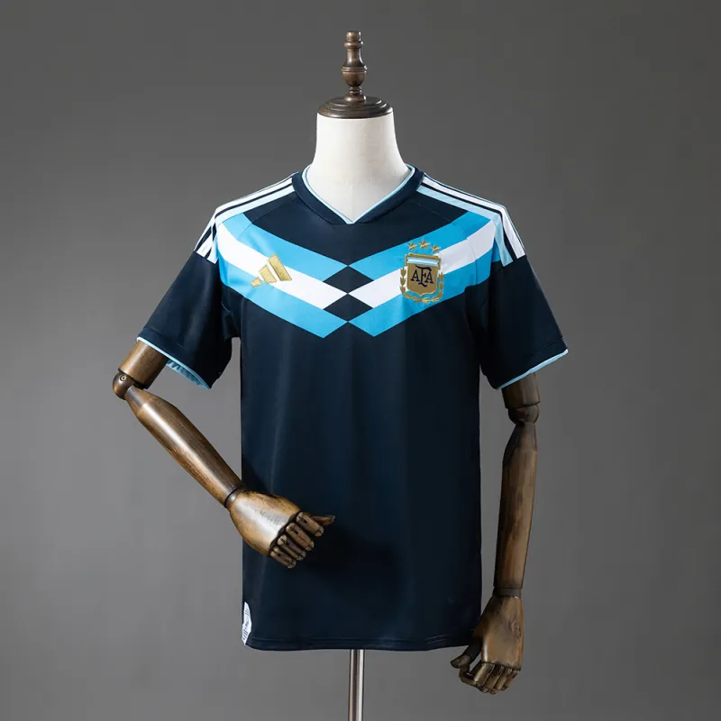 Argentina 2026 World Cup Soccer Jersey Black