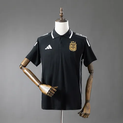 Argentina 2025 POLO Men's Shirt - Black