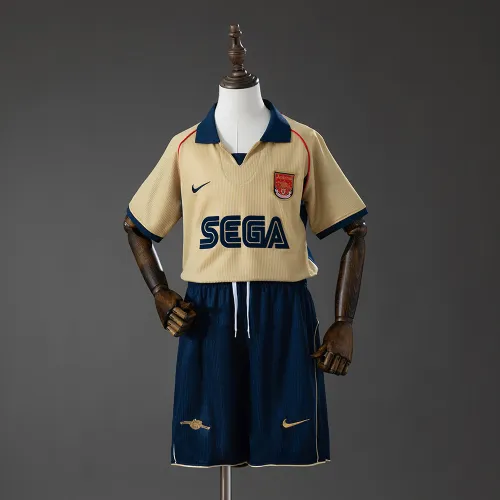 Arsenal 01/02 Away Retro Kids Kit Jersey