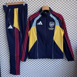 Arsenal 2025/26 Colorful Windbreaker Suit - product photo US44.99 - Arsenal 2025/26 Colorful Windbreaker Suit