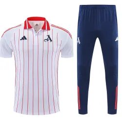 Arsenal 2025/26 POLO Trainingspak Wit - product foto US35.99 - Arsenal 2025/26 POLO Trainingspak Wit