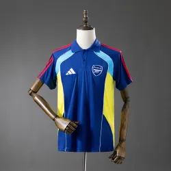Arsenal 2025/26 POLO shirt blauw - product foto US17.99 - Arsenal 2025/26 POLO Shirt Blauw