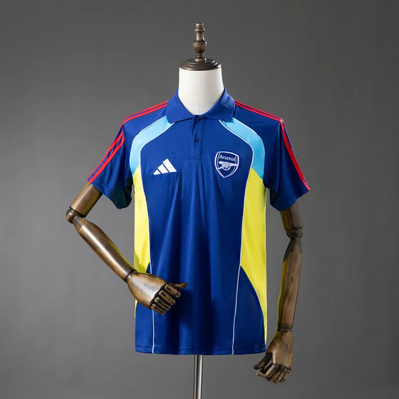Arsenal 2025/26 POLO Shirt Blue