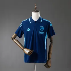 Arsenal 2025/26 POLO shirt blauw - product foto US17.99 - Arsenal 2025/26 POLO Shirt Blauw
