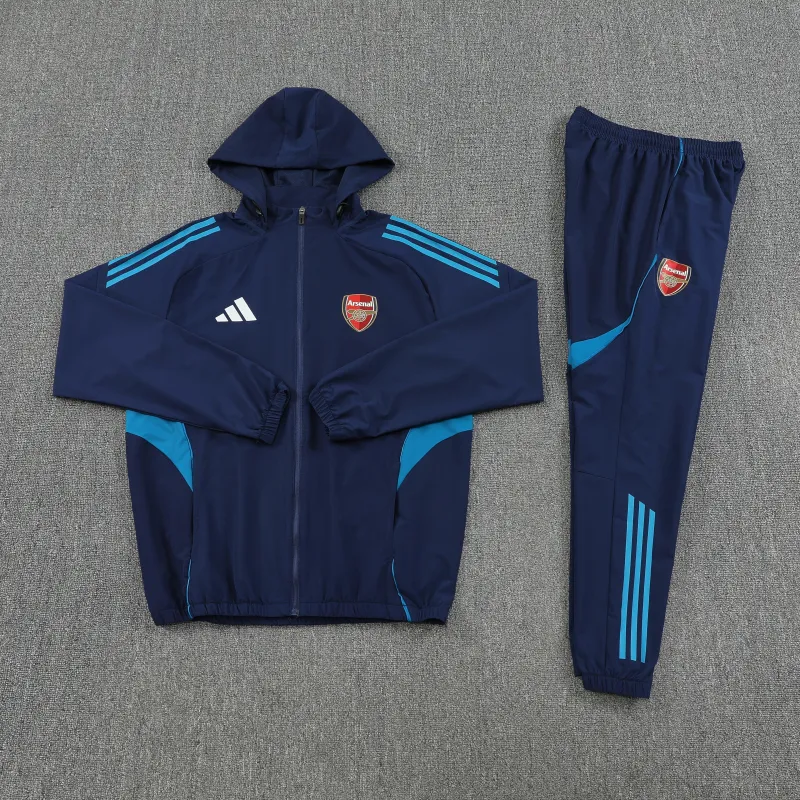 Arsenal 2026/27 Windbreaker Training Suit Blue