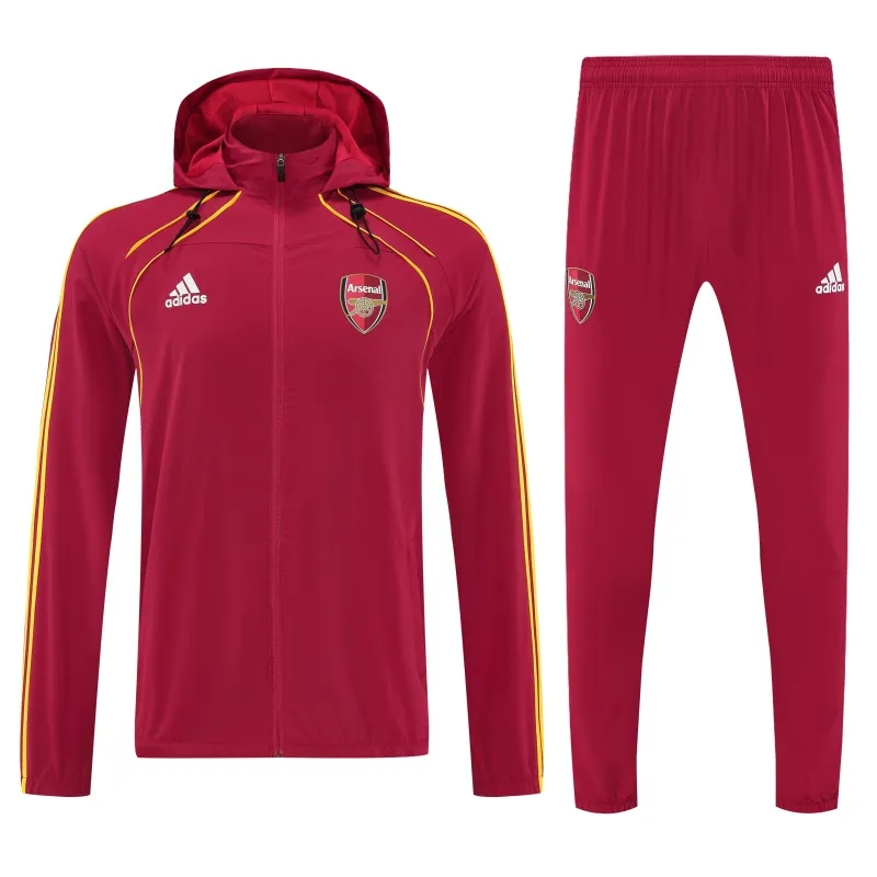 Arsenal 2026/27 Windbreaker Training Suit Red