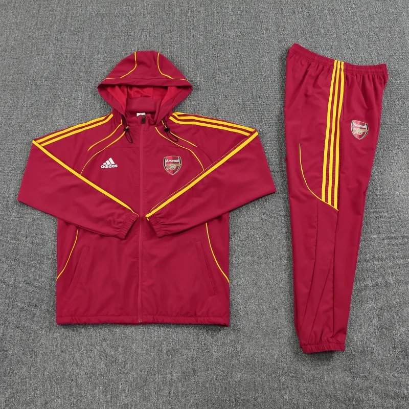 Arsenal 2026/27 Windbreaker Training Suit Red