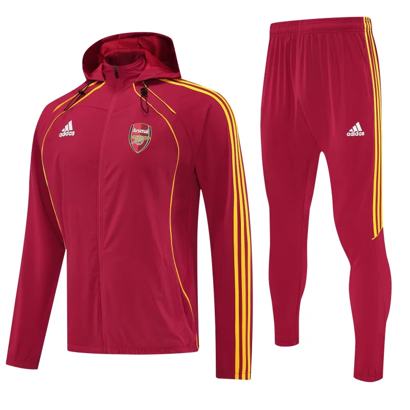 Arsenal 2026/27 Windbreaker Training Suit Red