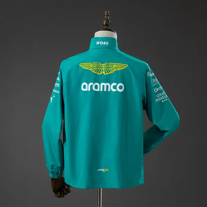 Aston Martin Aramco F1 2025 Windbreaker – Green