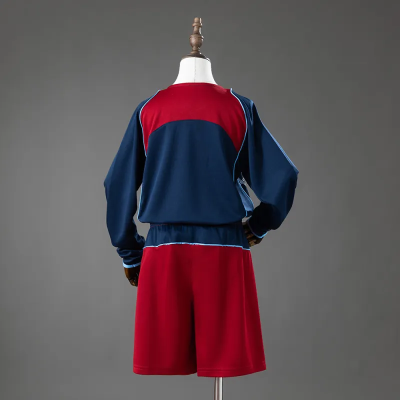 Atletico Madrid 04/05 Away Retro Long-Sleeve Kids Kit Jersey