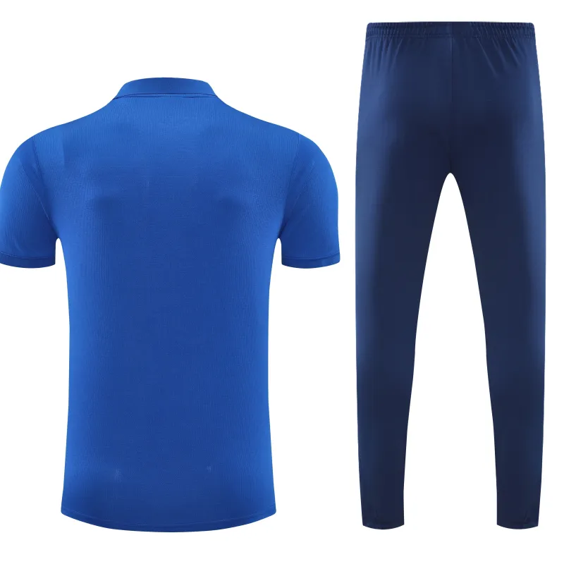 Atletico Madrid 2025/26 POLO Trainingsanzug Blau