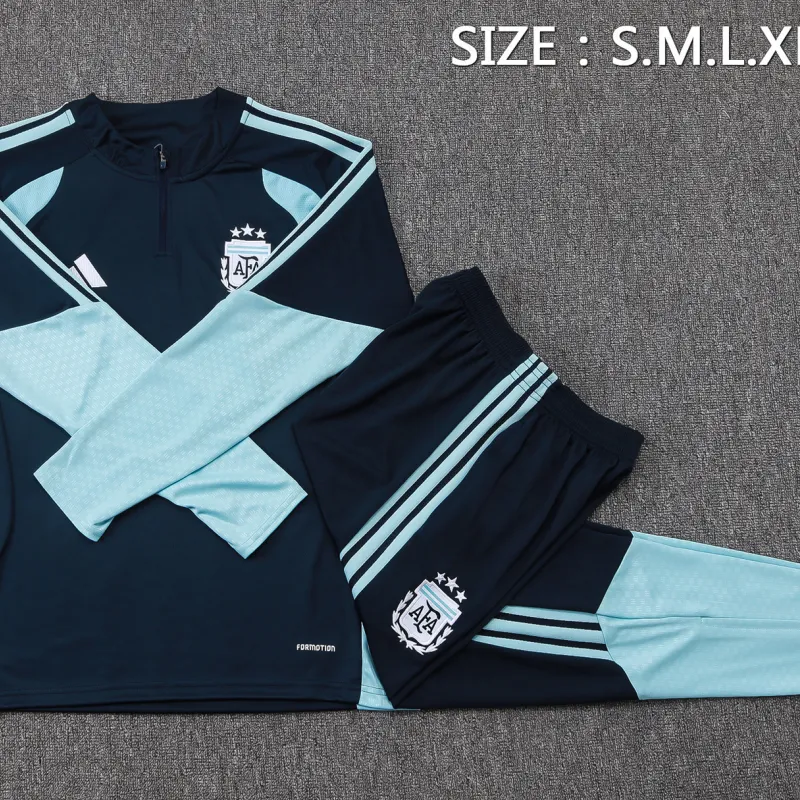 Argentina 2026 World Cup Half/zip Tracksuit Blue