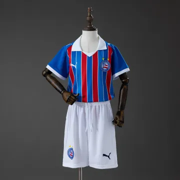 Equipamento infantil da Bahia para jogos fora de casa, camisola 26/27