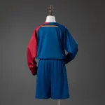 Barcelona 08/09 Home Retro Long Sleeve Kids Kit Jersey