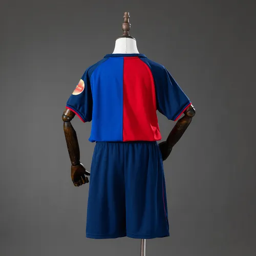 Camisola do Barcelona 100º Aniversário Retro para Crianças