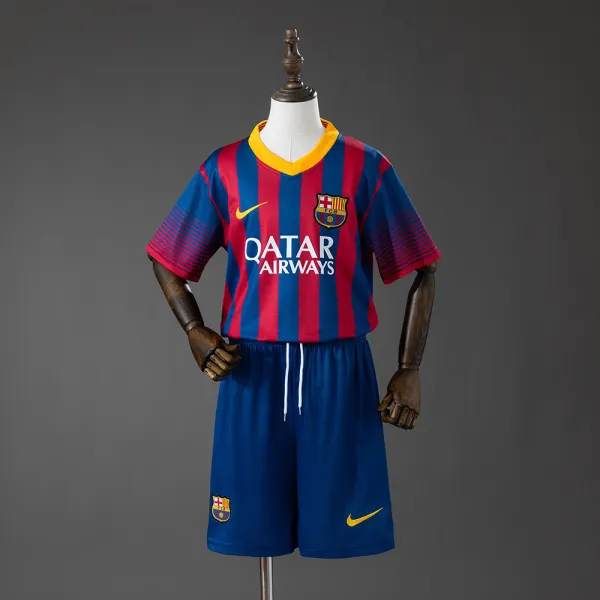 barcelona 13/14 retro kids jersey - A-Grade Quality Detail View