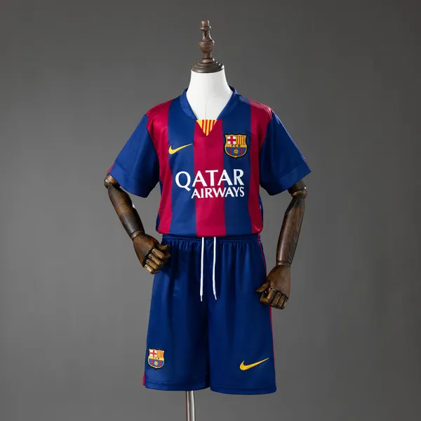 barcelona 14/15 retro kids jersey - A-Grade Quality Detail View