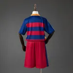Barcelona 15/16 Home Retro Kids Kit Jersey
