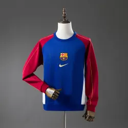 Barcelona 2025/26 Lange Mouw SweatMen's shirt Hoodie - product foto US29.99 - Barcelona 2025/26 Lange Mouw SweatMannen shirt Hoodie