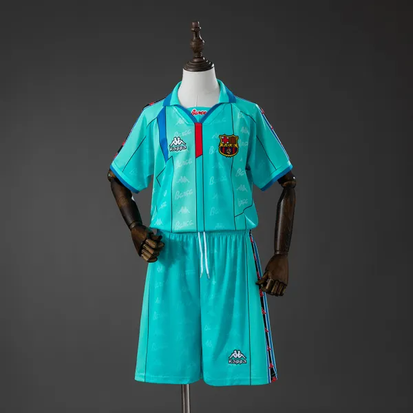 barcelona 96/97 kids retro jersey - A-Grade Quality Detail View
