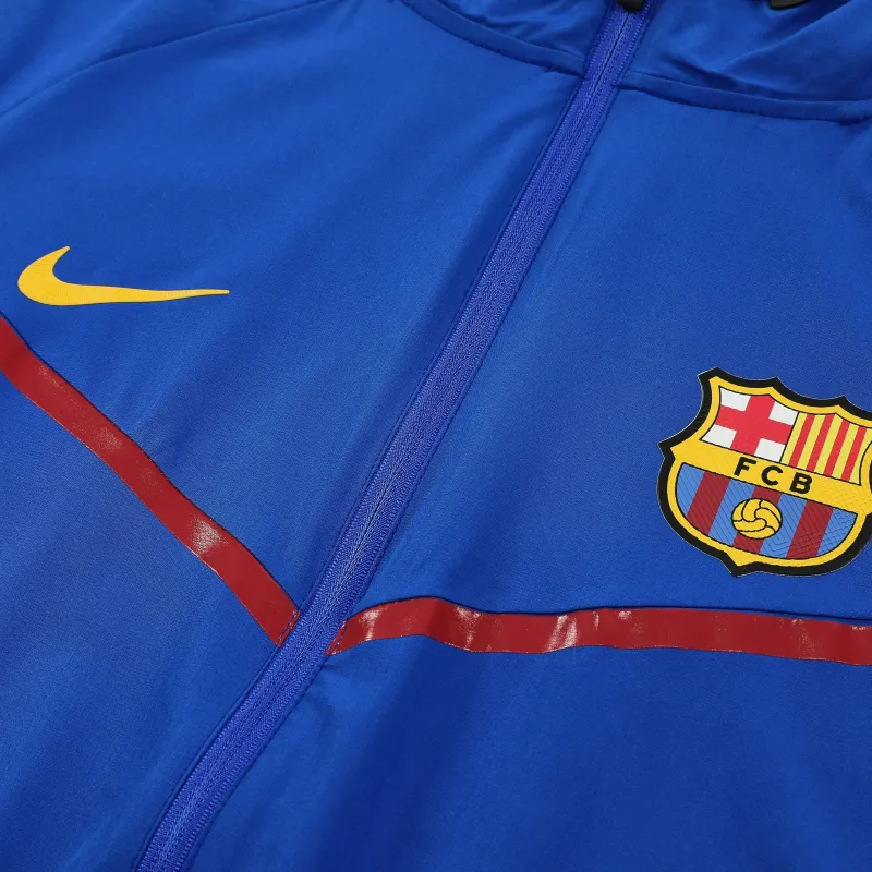 Barcelona 2026/27 Windbreaker Training Suit Blue