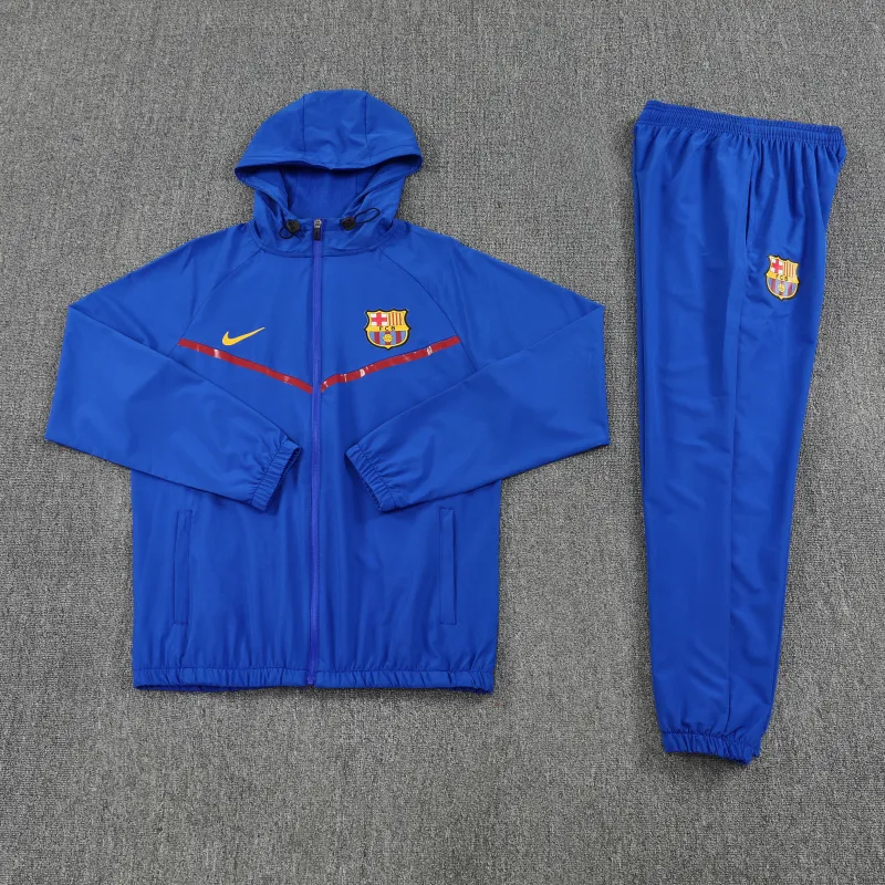 Barcelona 2026/27 Windbreaker Training Suit Blue