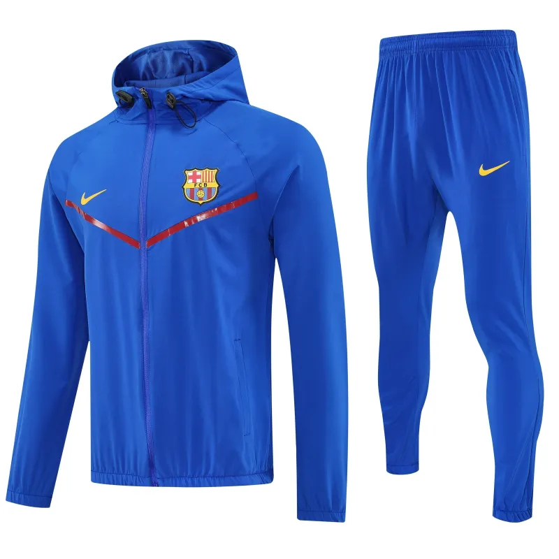 Barcelona 2026/27 Windbreaker Training Suit Blue