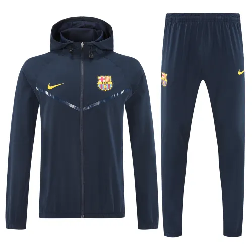 Tuta da allenamento Barcelona 2026/27 con giacca a vento nera