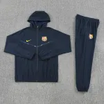 Barcelona 2026/27 Windbreaker Training Suit Black