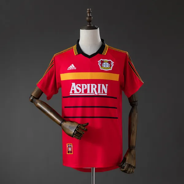 Bayer Leverkusen 98/00 retro jersey - A-Grade Quality Detail View