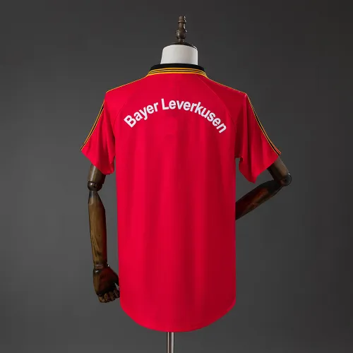 Camisola retrô caseira do Bayer Leverkusen 1998/00