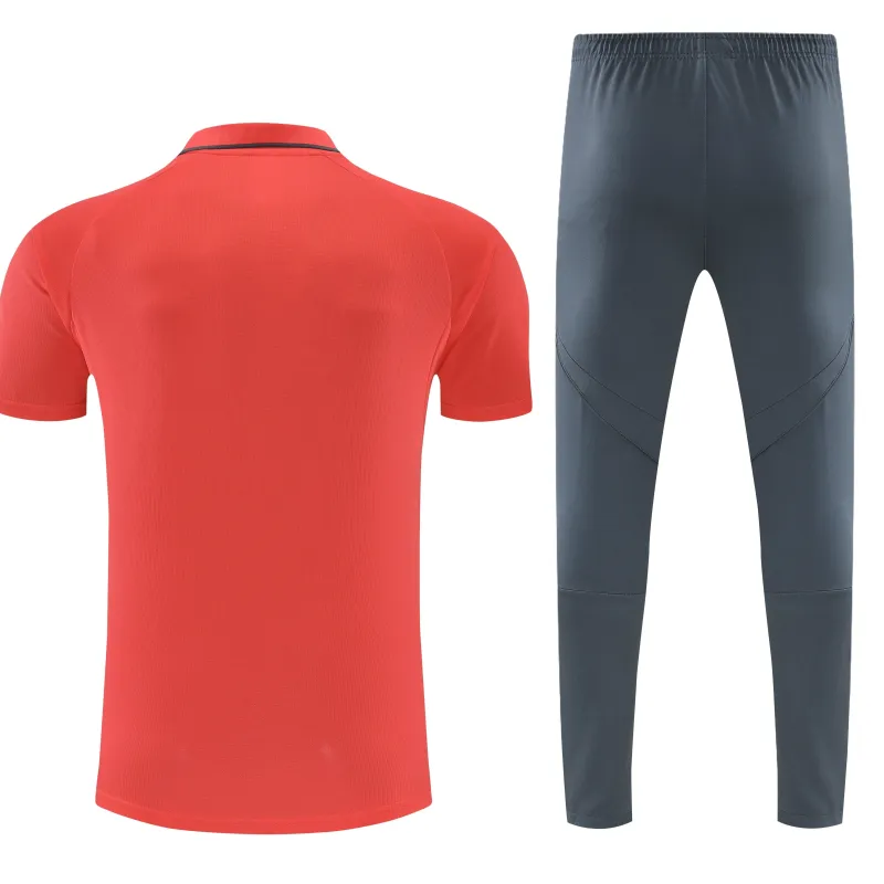 Bayern Múnich 2025/26 POLO Training Suit Rojo