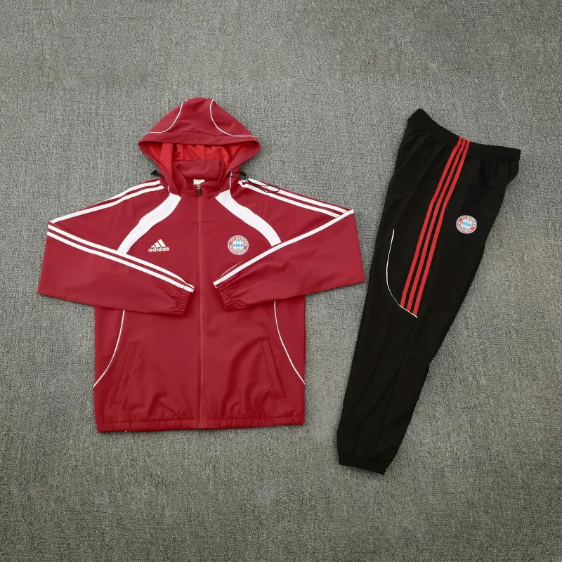 Bayern Munich 2026/27 Windbreaker Training Suit Red