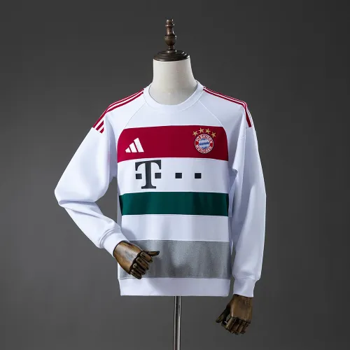Bayern Munich 2025/26 Sudadera manga largaCamiseta hombre con capucha