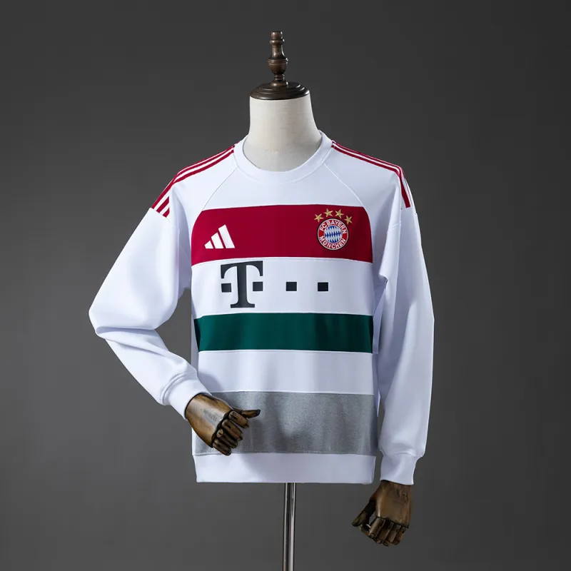 Bayern München 2025/26 Langarm SweatHerren Shirt Hoodie