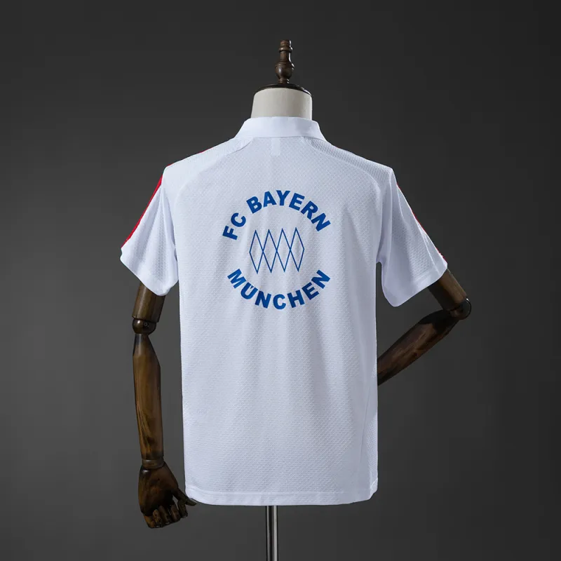 Bayern Munich 2025/26 POLO Shirt White